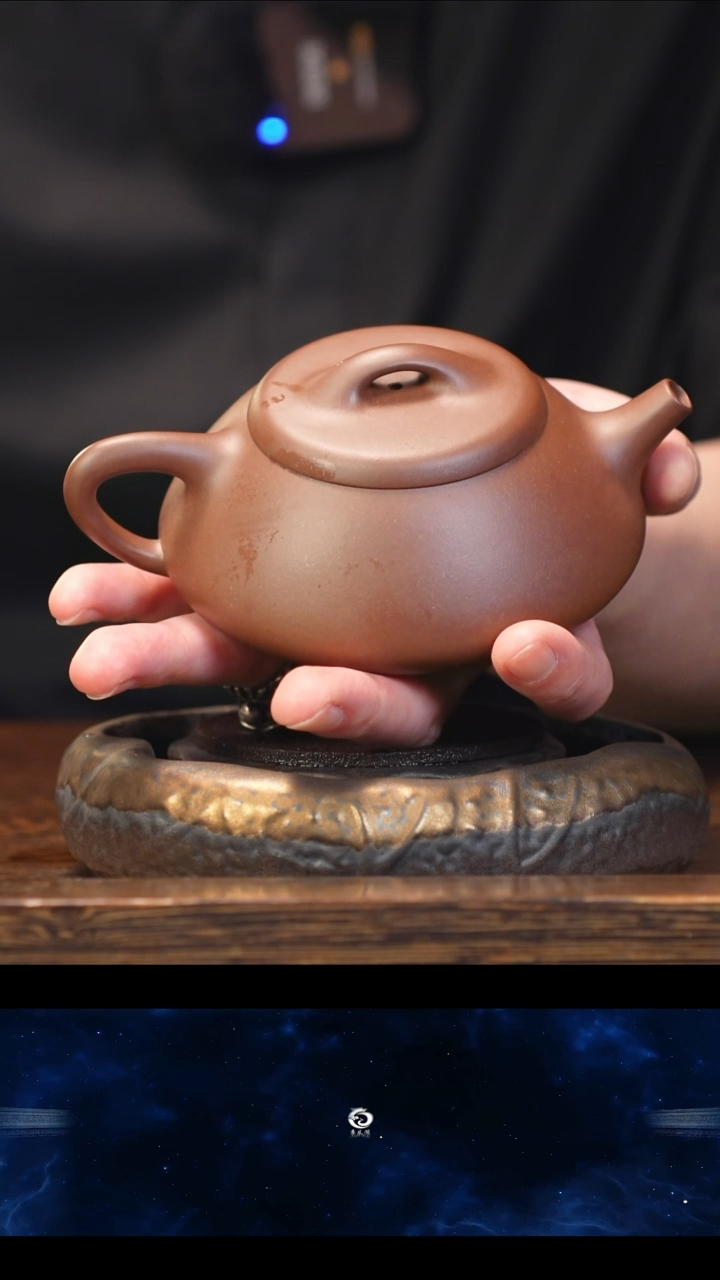 【闪购商品】紫砂茶壶紫泥纳瓢-CK