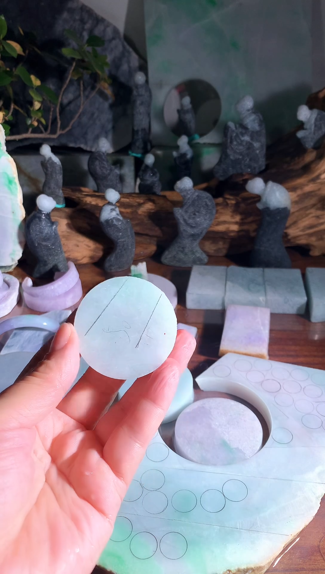 【闪购商品】翡翠吊坠(不含链)未镶嵌E72