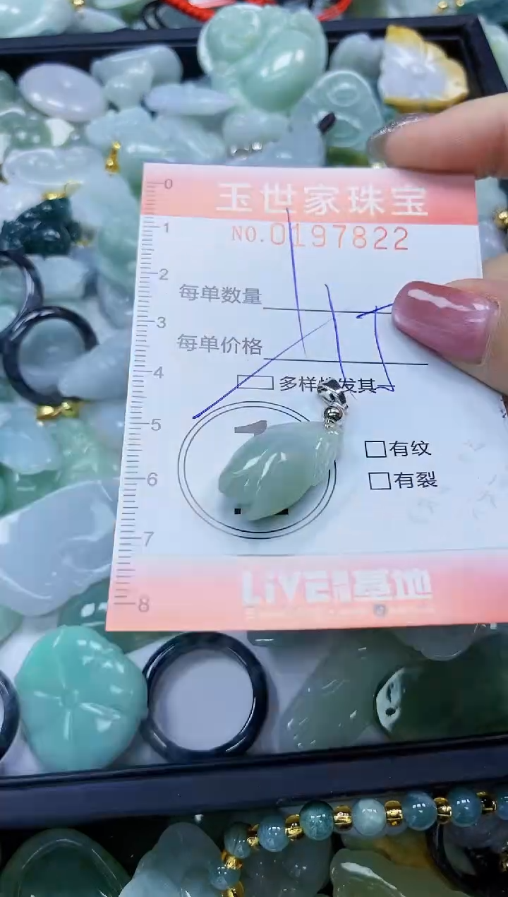 【闪购商品】翡翠颈饰未镶嵌闪购0197822多样性发其一