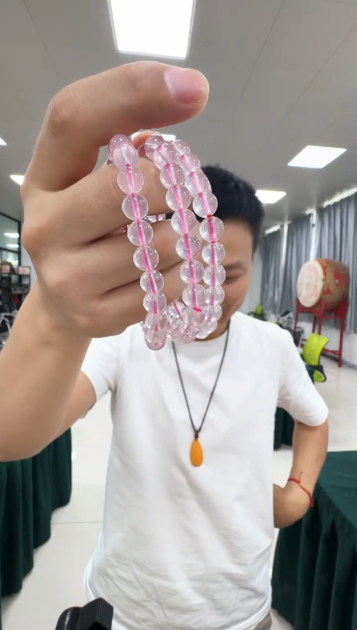 水晶手链未镶嵌XL046 约7mm多样式发一件