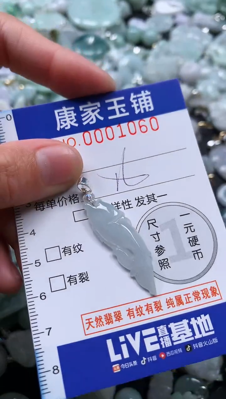 颈饰未镶嵌翡翠1060