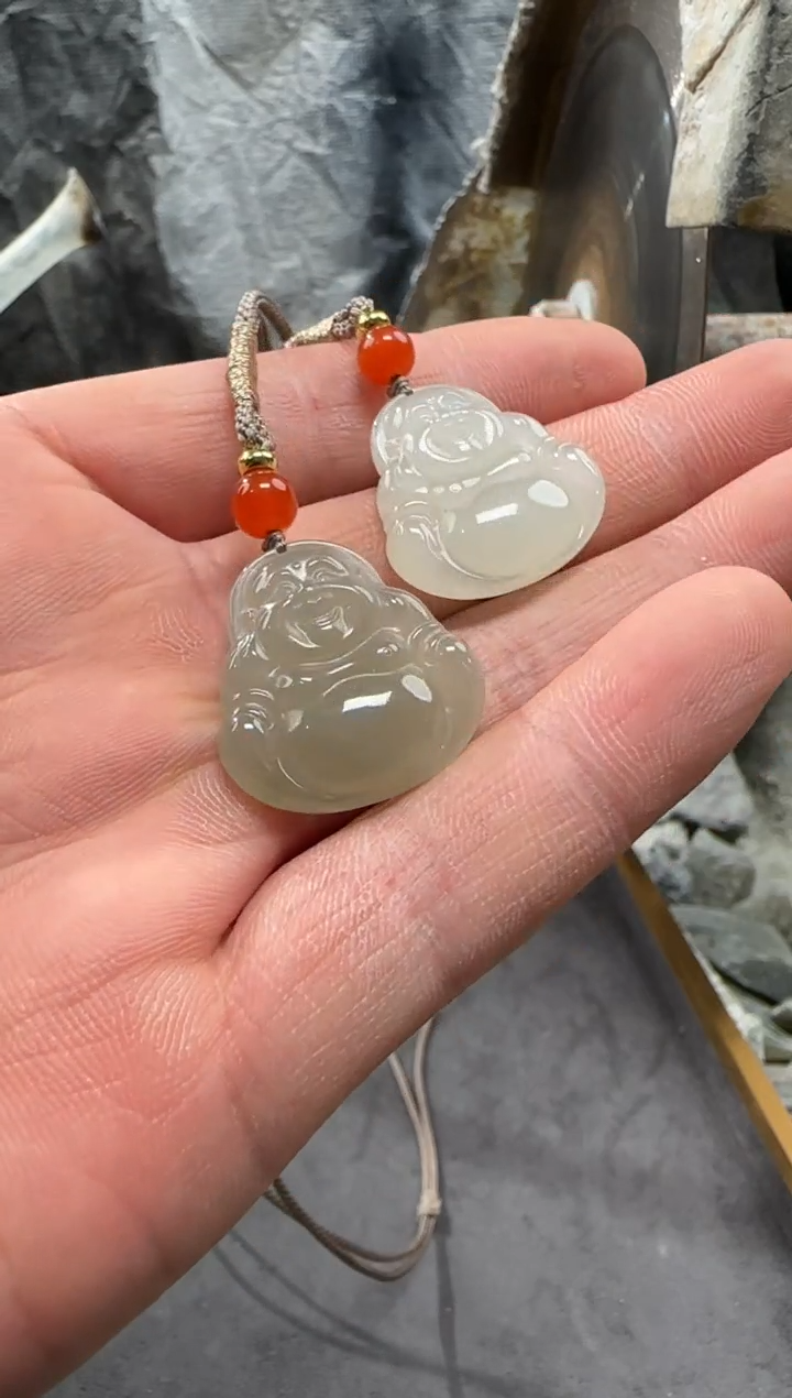 和田玉未镶嵌颈饰吊坠多样性拍一发一件