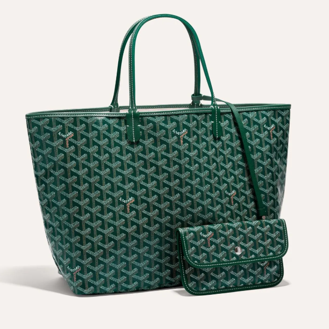 99新 Gaoy/戈雅 【文子姐专属】A016/绿色中号购物袋/FB