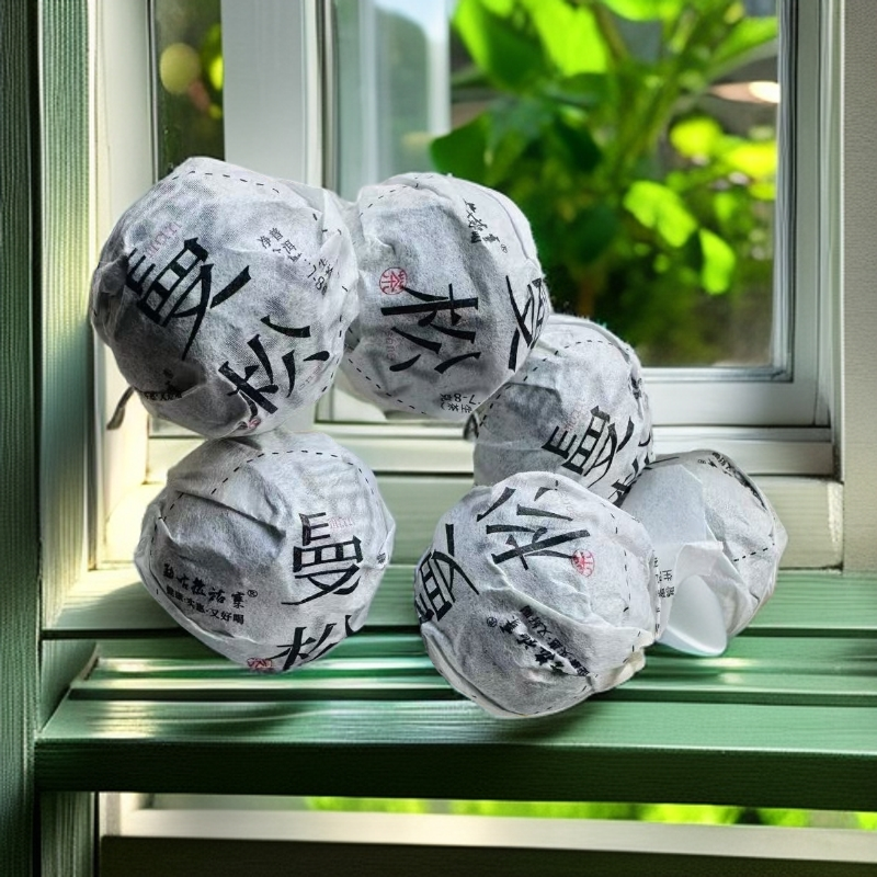 2025年曼松普洱生茶龙珠8g*15颗