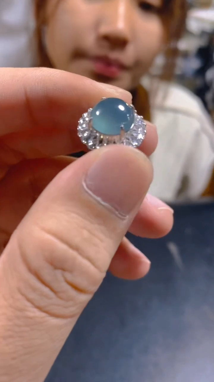 【闪购商品】翡翠戒指未镶嵌0212854009/多样性发一