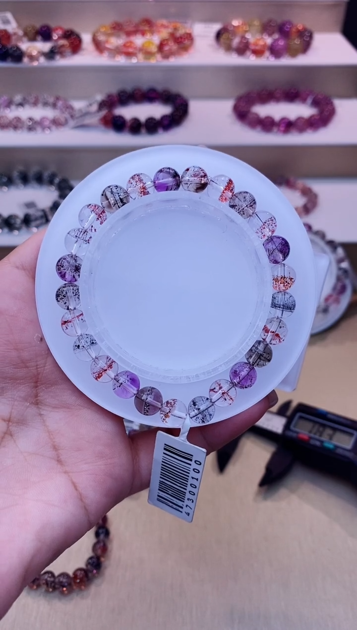 未镶嵌手串水晶毒液超七单圈7m+