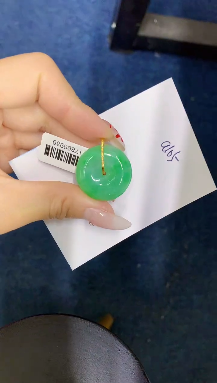 【闪购商品】翡翠颈饰18K金镶嵌000000000000