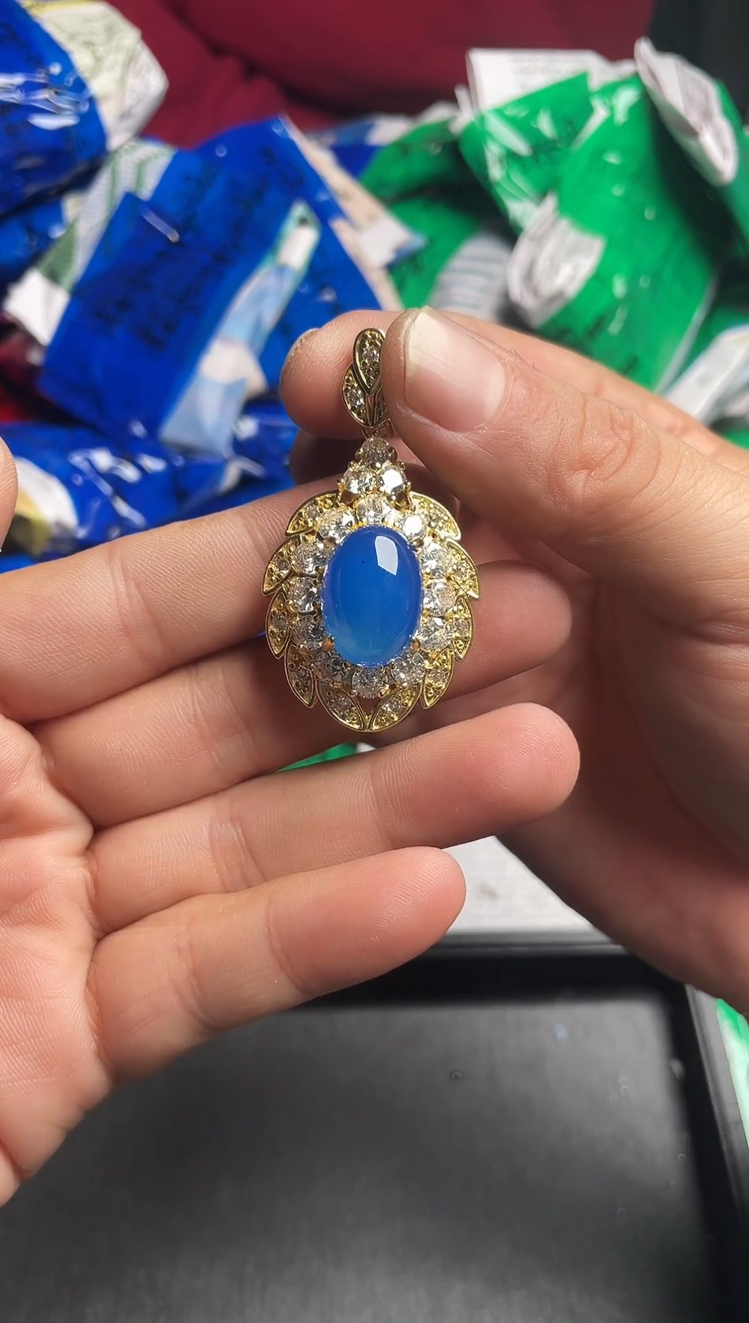 强子收货--所见即所得--多样性发货--ZGY2天空蓝大蛋面