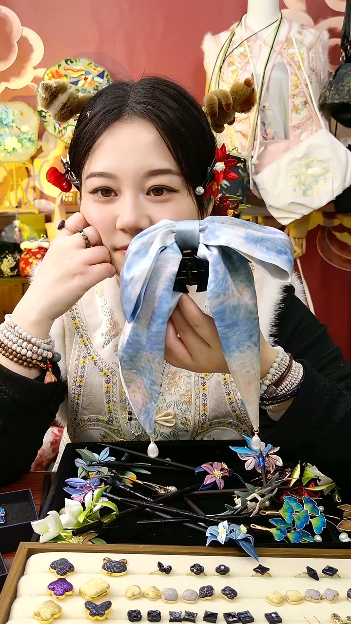 纯铜合金琉璃非遗口罩