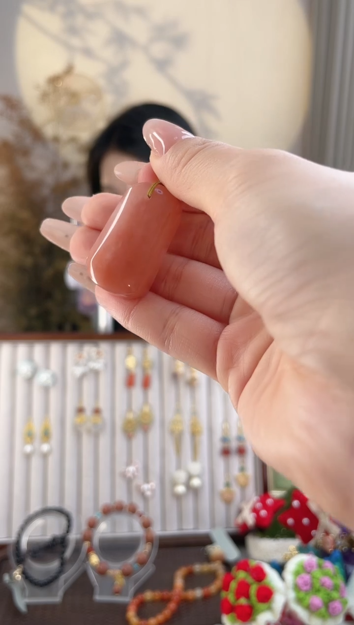 铜合金无桃花无事牌吊坠