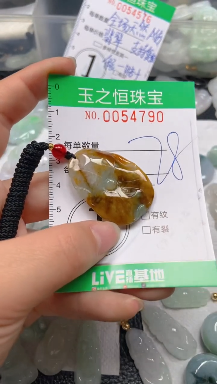 【闪购商品】翡翠未镶嵌颈饰闪购0054790