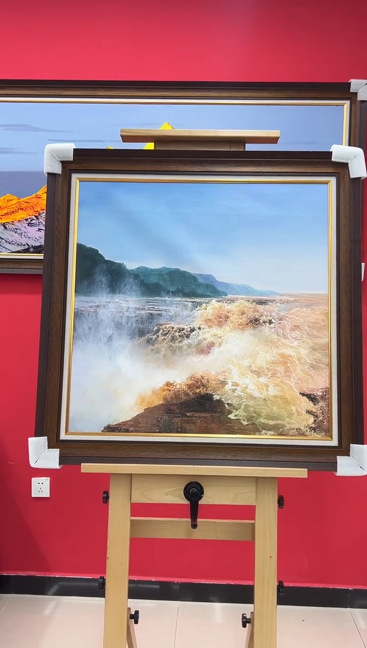 【闪购商品】绘画梁静-80*80-油画作品