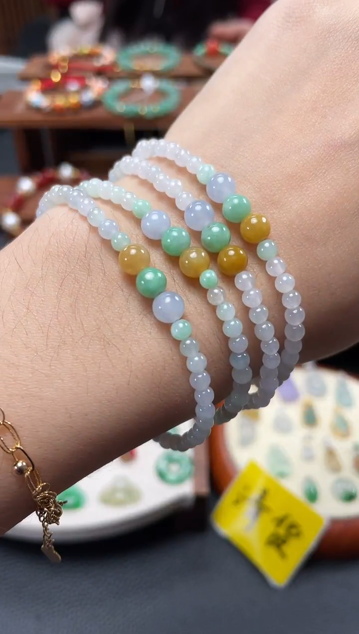 【闪购商品】翡翠套链未镶嵌多样性发货一个