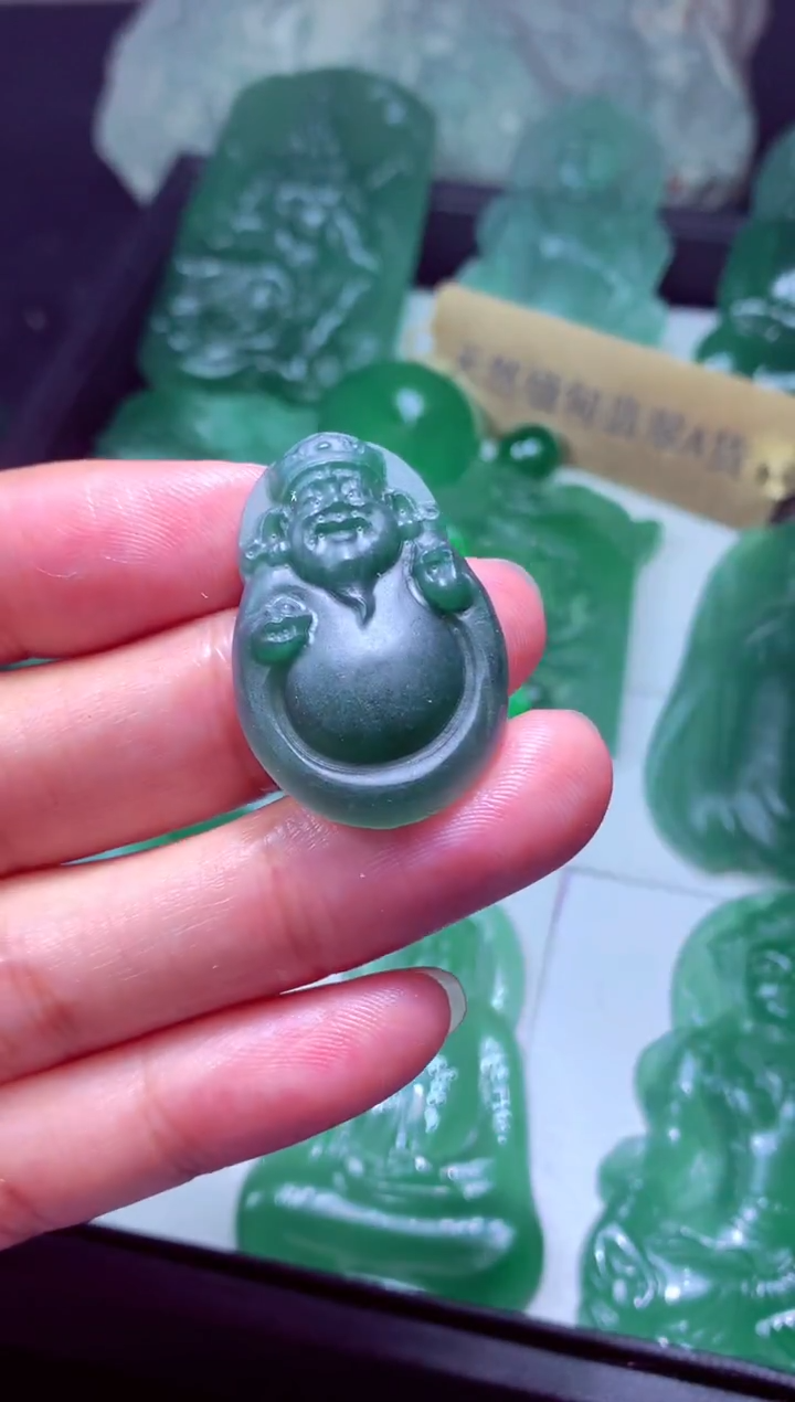 未镶嵌定制翡翠梦*儿天然缅甸翡翠A货吊坠多样性发货其一