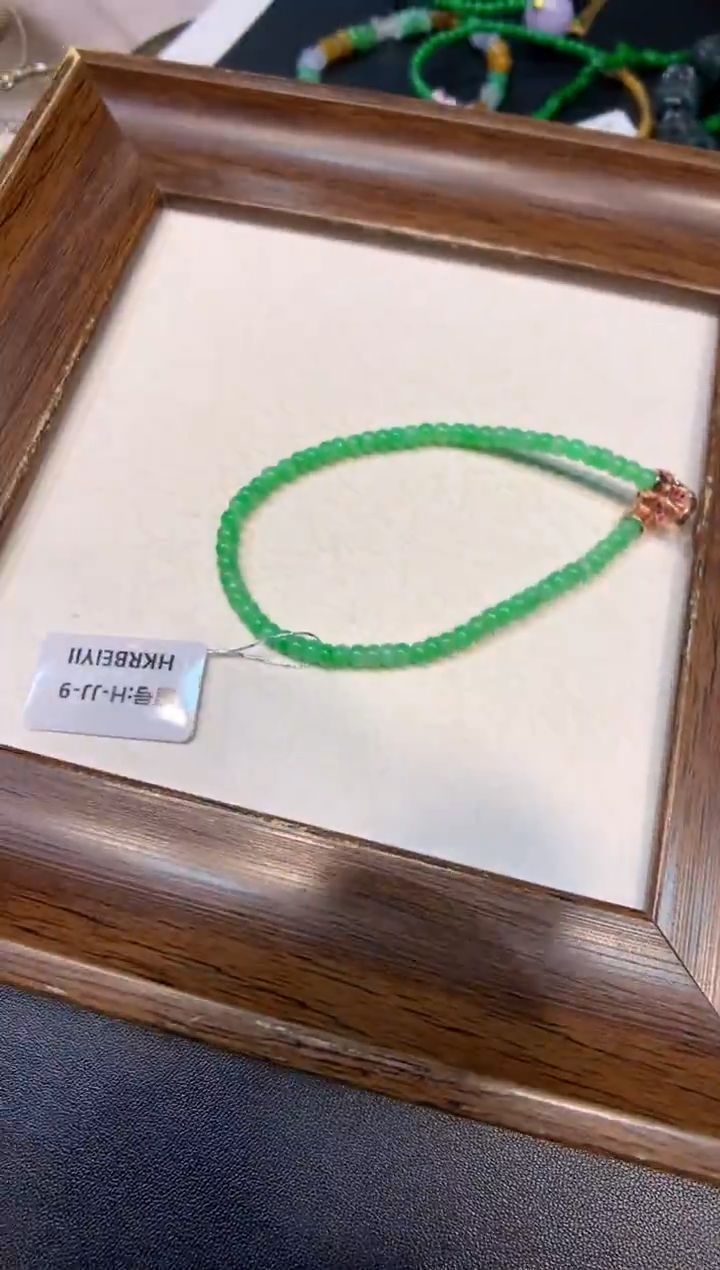 未镶嵌手串翡翠手串