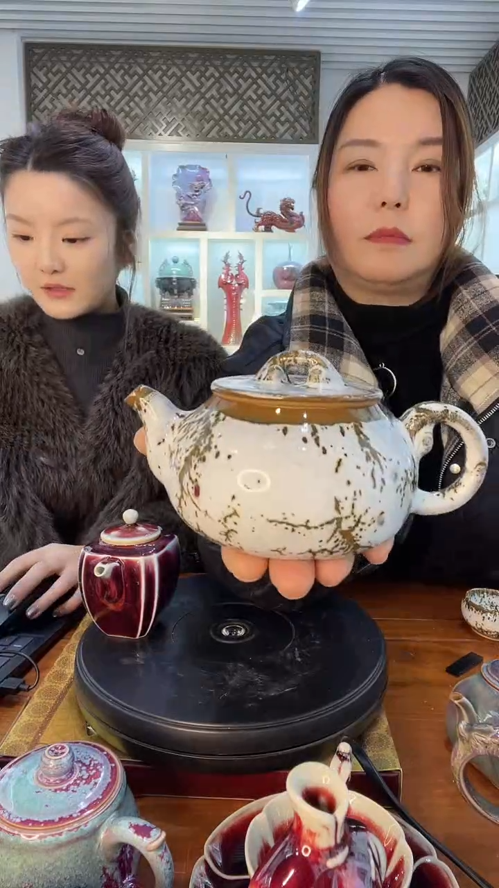 【闪购商品】摆件如意石瓢 土魂钧瓷