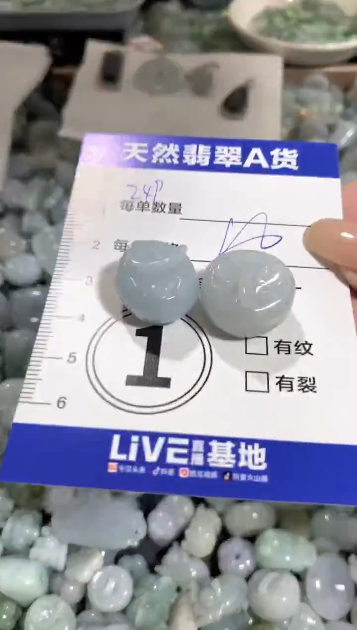 颈饰未镶嵌翡翠天然翡翠A货批量多样性发一件