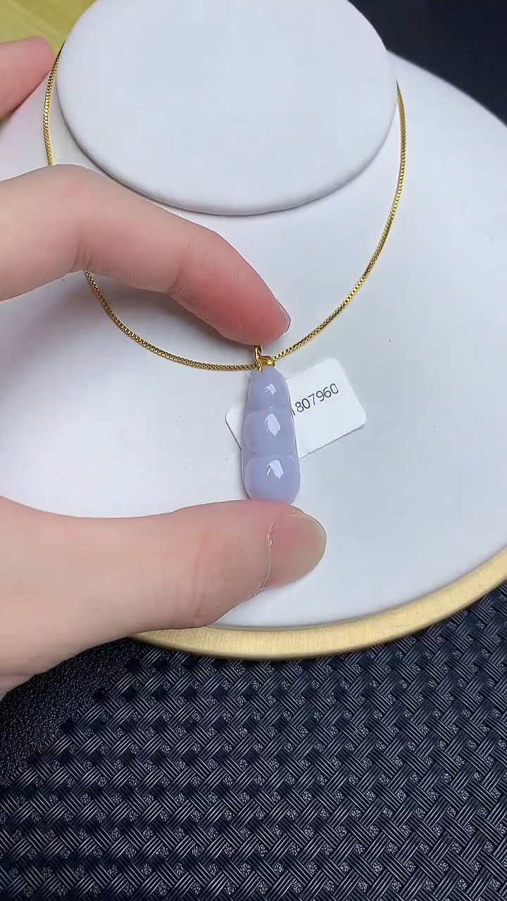 【闪购商品】翡翠颈饰18K金镶嵌54389766