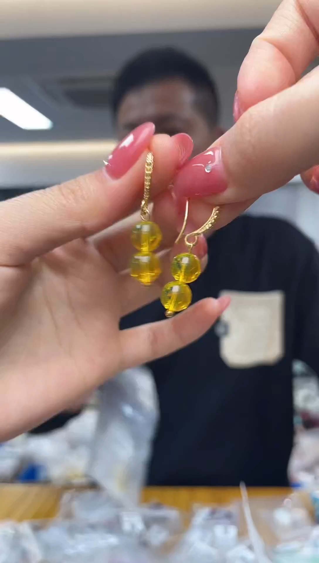 裸石金珀未镶嵌（多样性发一件）