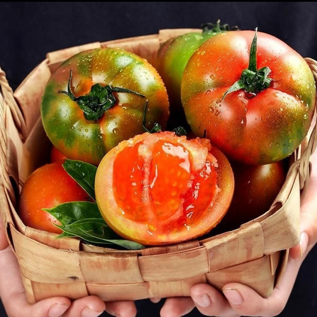 【汇峰农场1】草莓番茄净重3斤（多送2斤发5斤±2两）顺丰京东随机发货