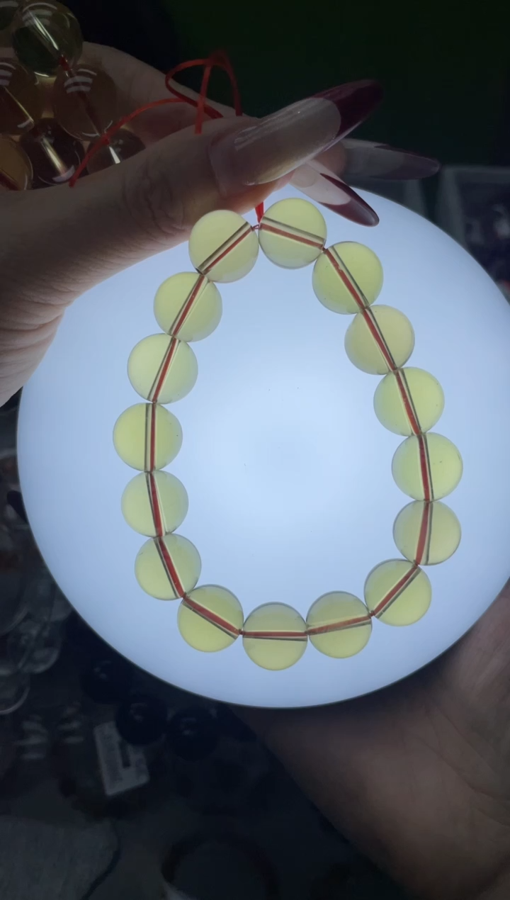 【闪购商品】水晶手链未镶嵌黄水晶13.6m