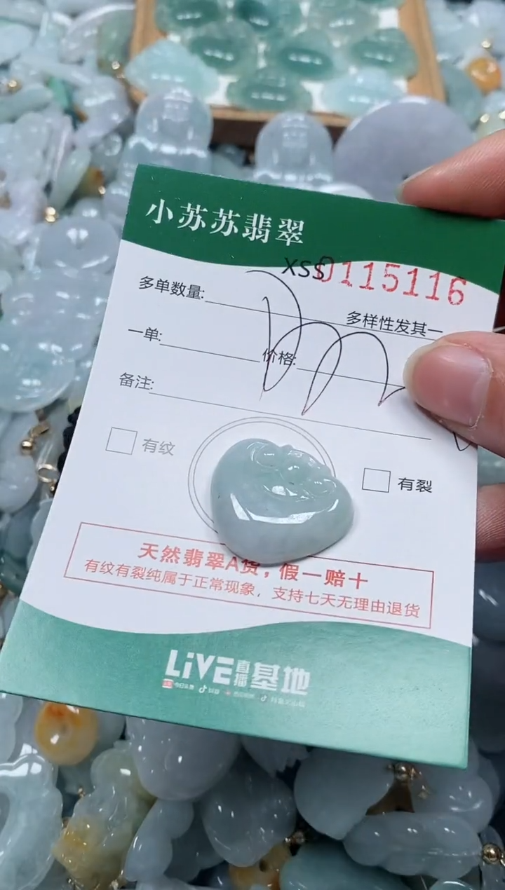 【闪购商品】翡翠颈饰未镶嵌闪购商品0115116