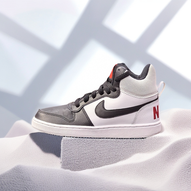 耐克Nike Court 女子中帮复古经典潮流运动休闲板鞋844906-100