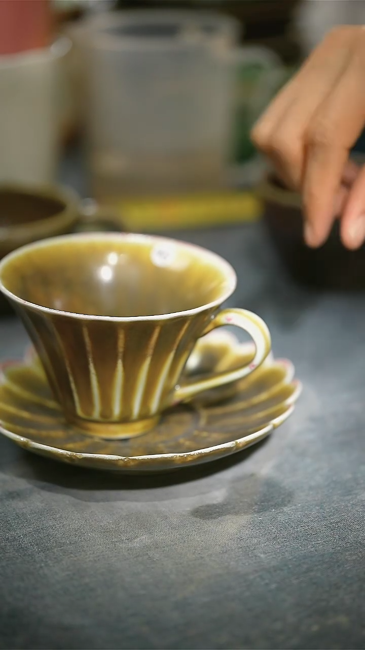 【闪购商品】碗浪鬼家日用陶 咖啡杯