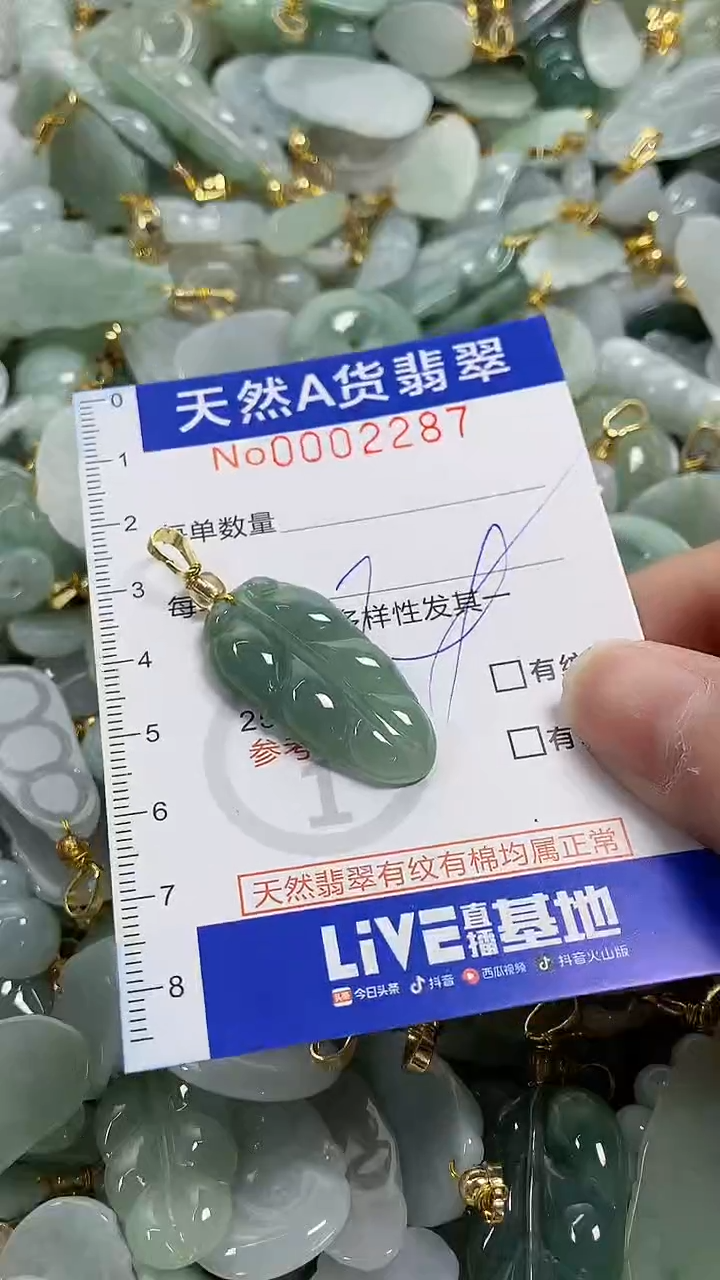 颈饰未镶嵌翡翠纯天然货a翡翠