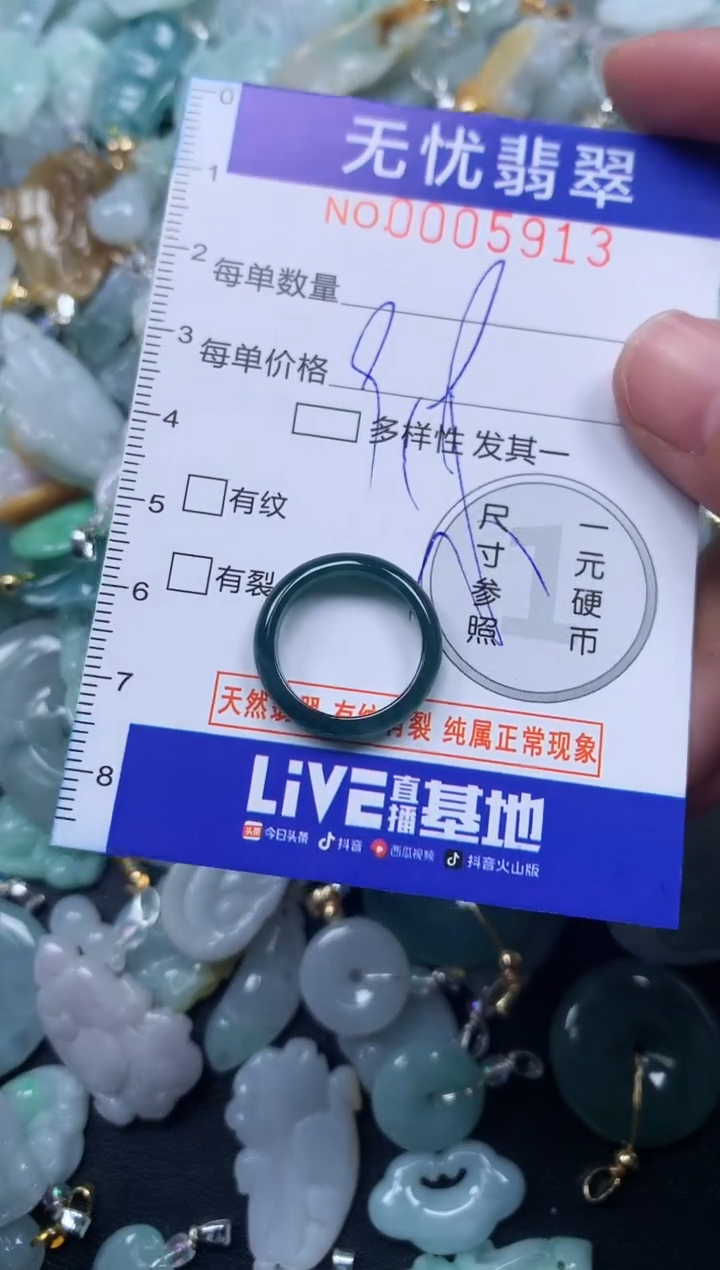 颈饰未镶嵌翡翠5913