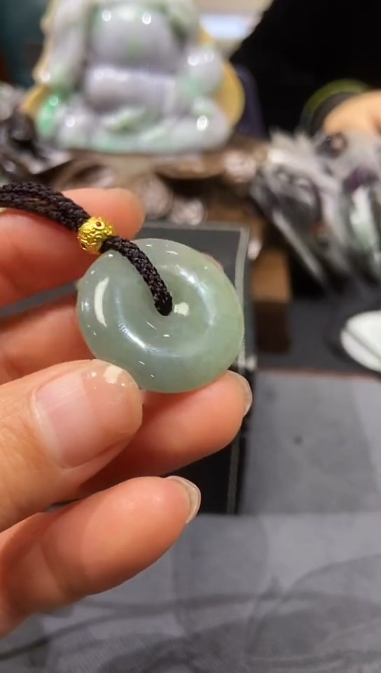 颈饰未镶嵌翡翠q****r翡翠