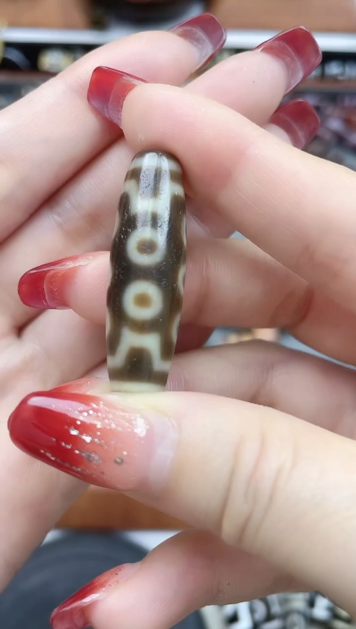 【闪购商品】玛瑙/玉髓珠珠未镶嵌十眼十全十美