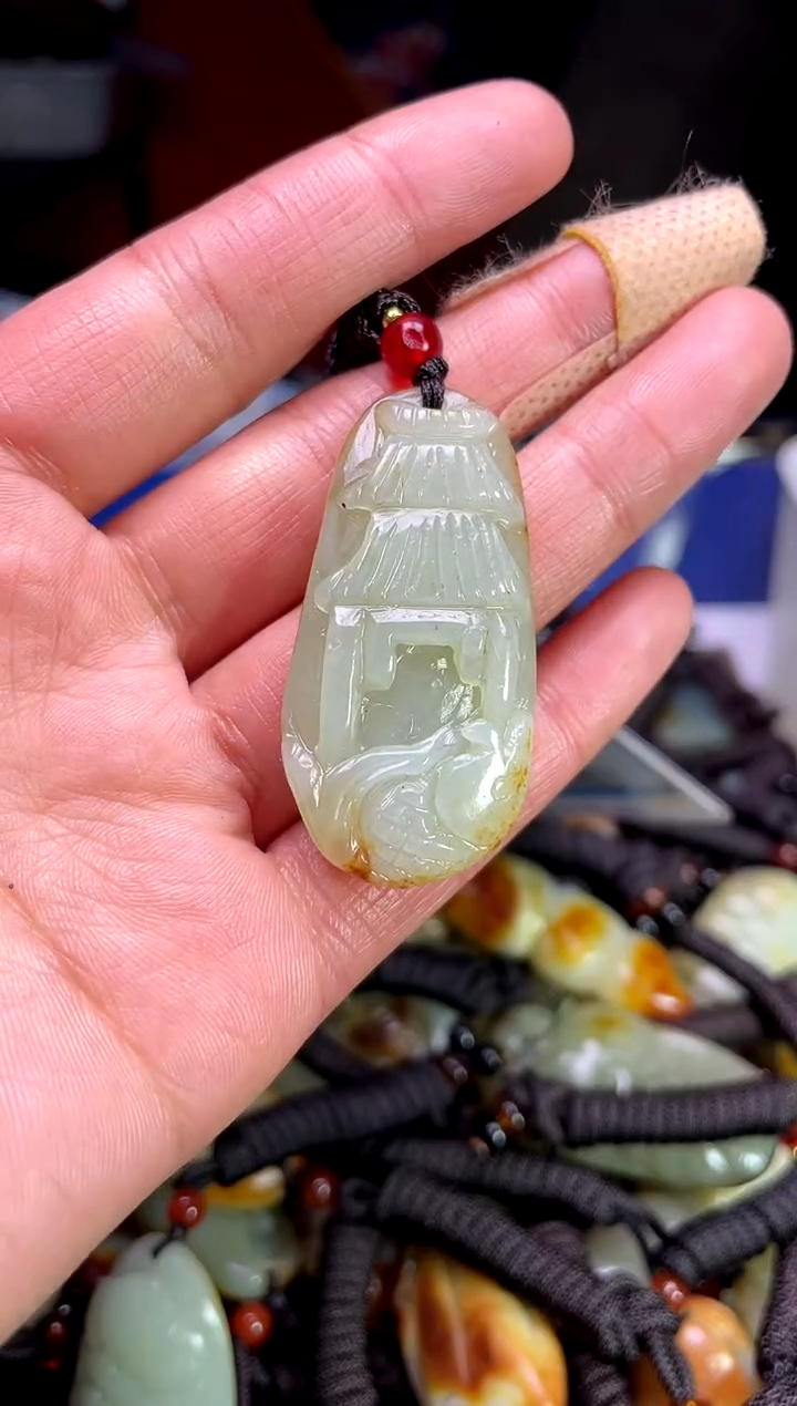 【闪购商品】和田玉颈饰未镶嵌123