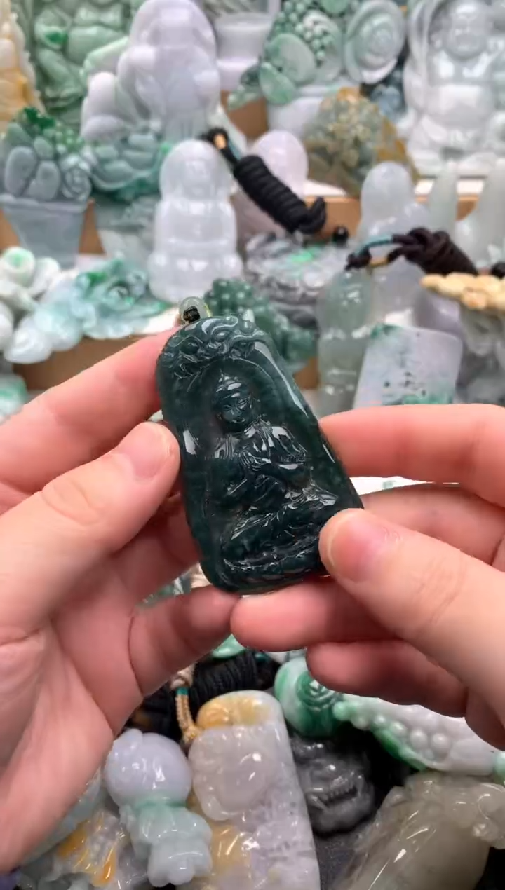 吊坠(不含链)未镶嵌翡翠1