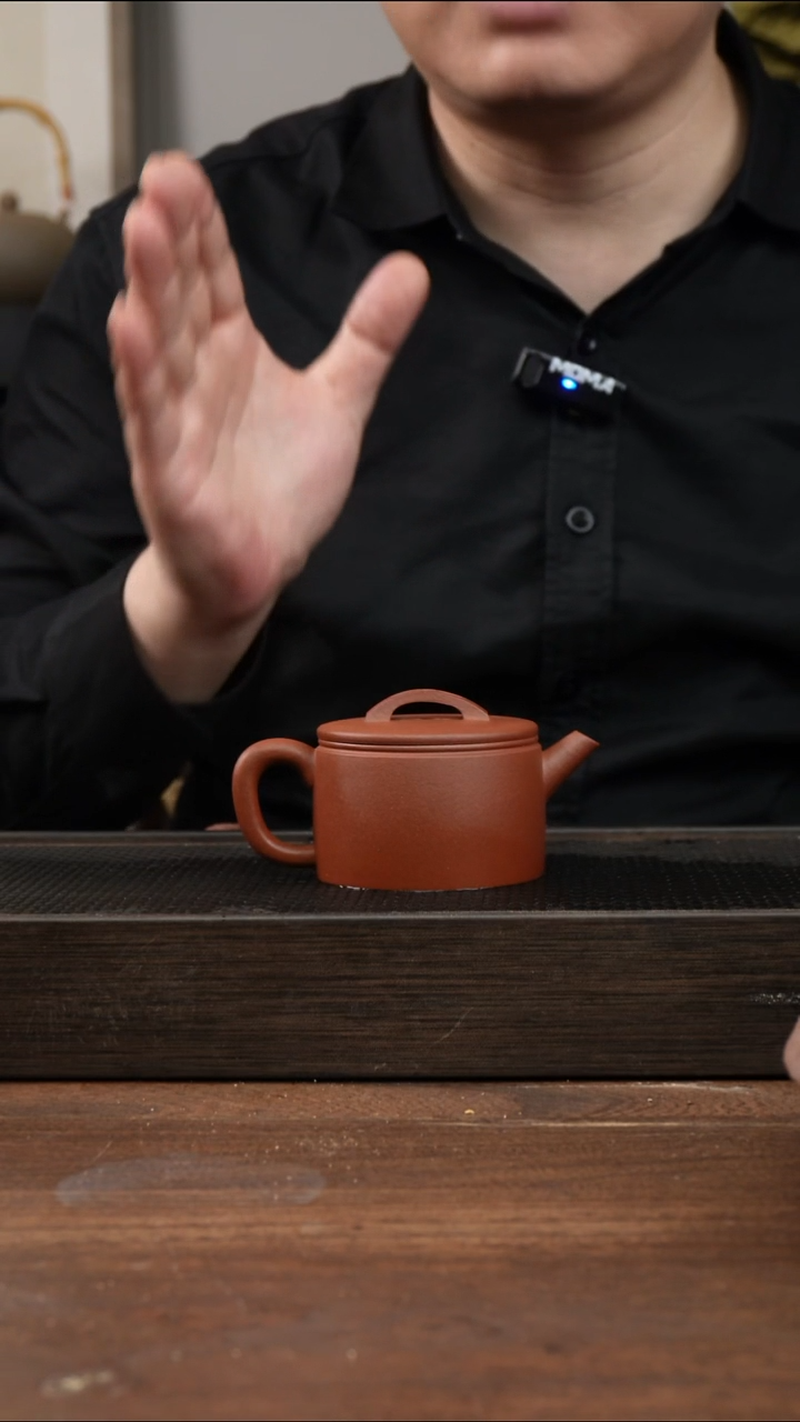 茶杯紫砂红清水汉瓦     150CC   