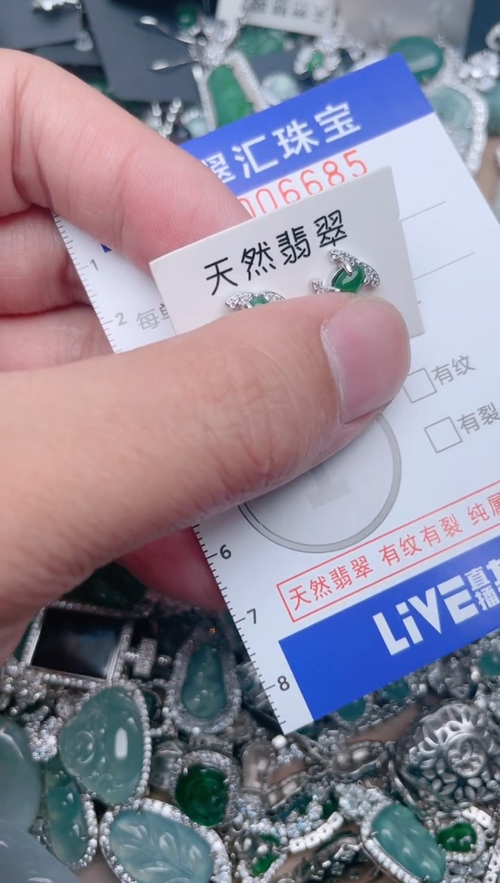 【闪购商品】翡翠颈饰未镶嵌6685....
