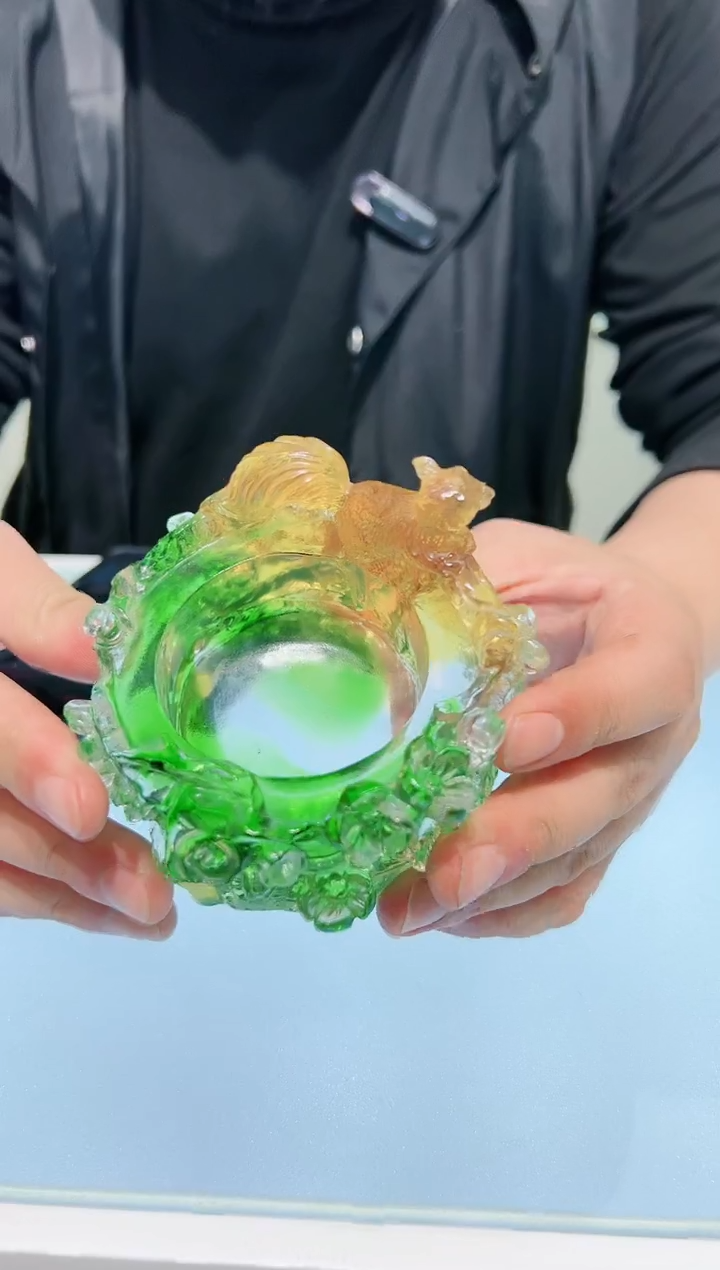 【闪购商品】茶宠古法琉璃烟缸