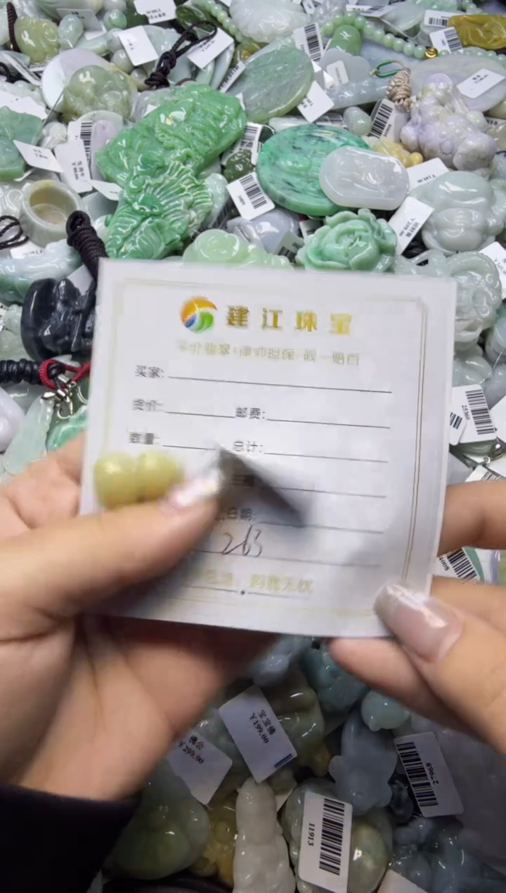 【闪购商品】翡翠颈饰未镶嵌00000263
