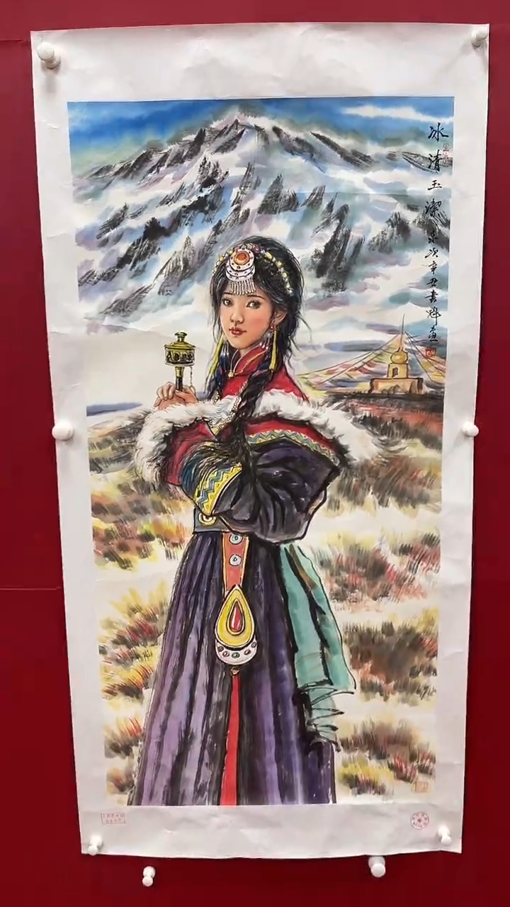 【闪购商品】国画书魁-绘画作品-49