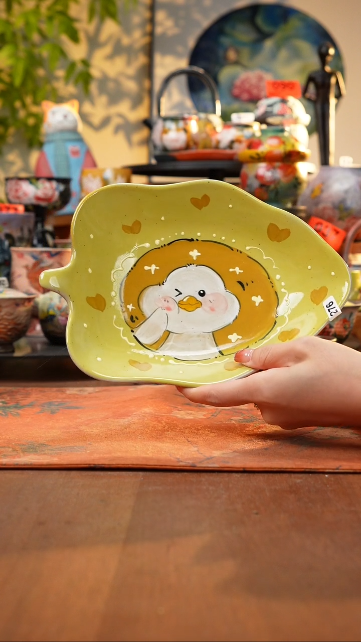 瓷片景德镇手工手绘276