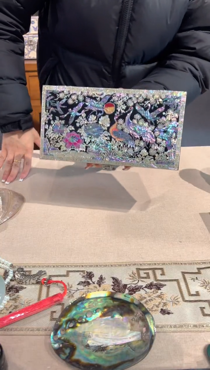 【闪购商品】样品微瑕·弘贝雅螺钿漆器文化馆