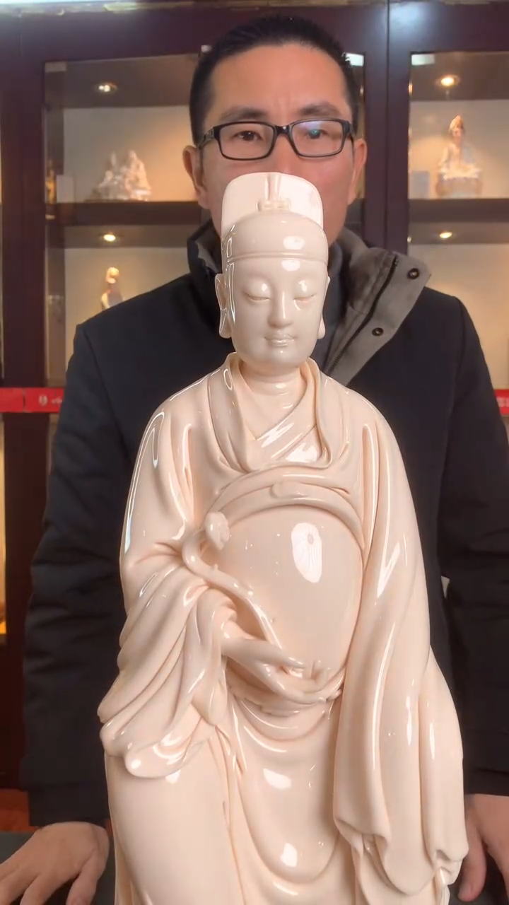 【闪购商品】摆件德化白瓷 文昌帝君