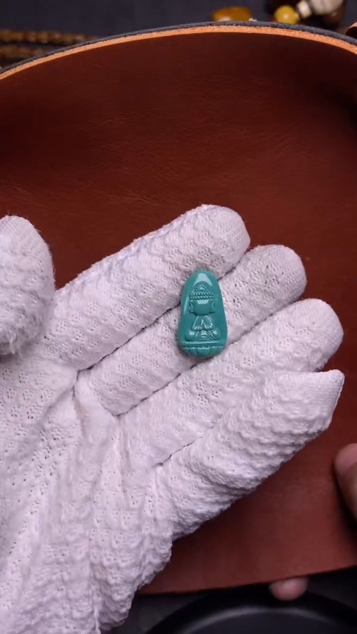 【闪购商品】绿松石颈饰未镶嵌宝宝佛吊坠