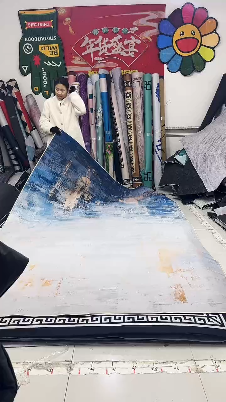 棉麻绒024  200*300