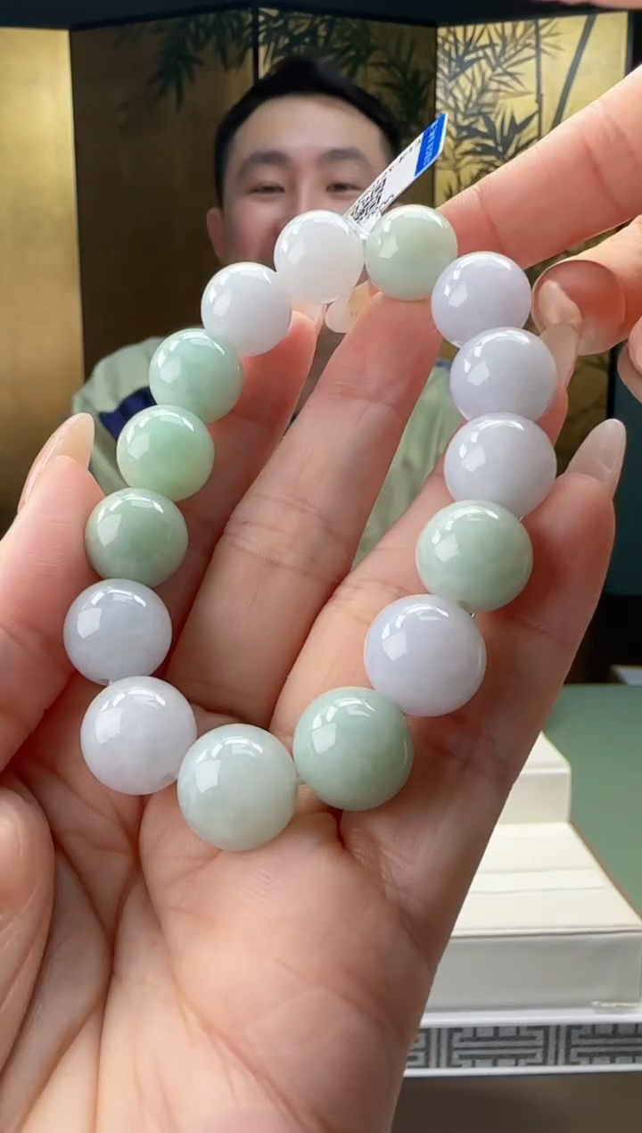 【闪购商品】翡翠手串未镶嵌YJ@@60B7J13966