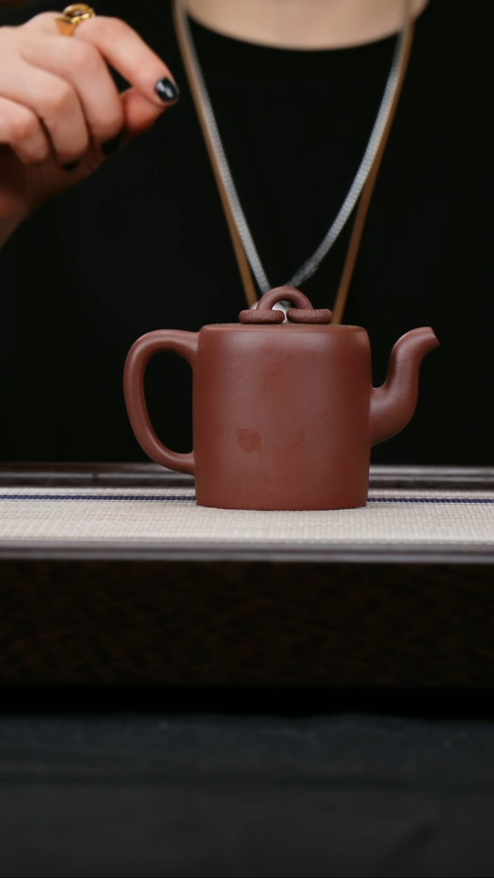 【闪购商品】紫砂茶壶紫泥  双圈