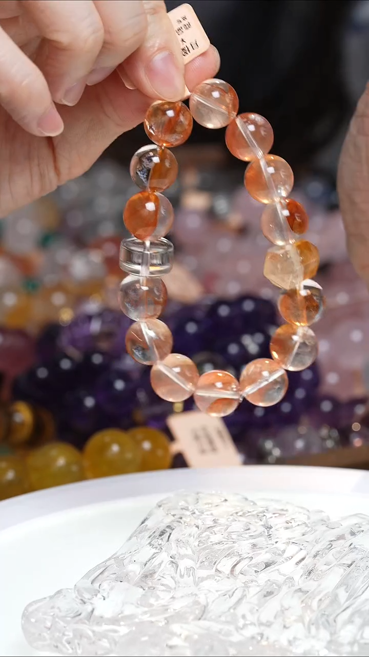 未镶嵌手串水晶锦鲤胶花手串·MM0025DEC523L370