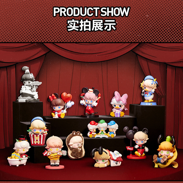 【拆盒】DIMOO迪士尼系列联名手办盲盒