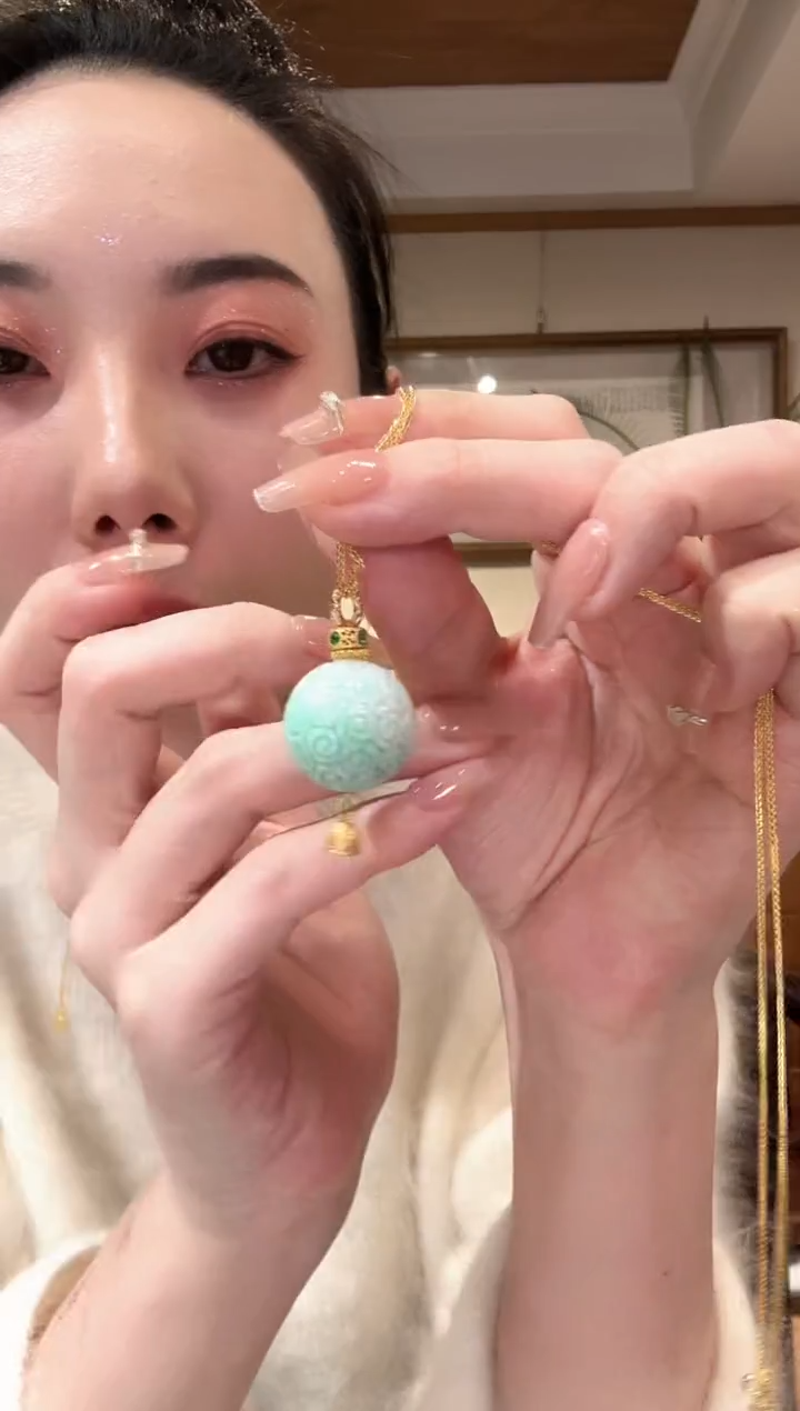 【闪购商品】翡翠颈饰未镶嵌国风