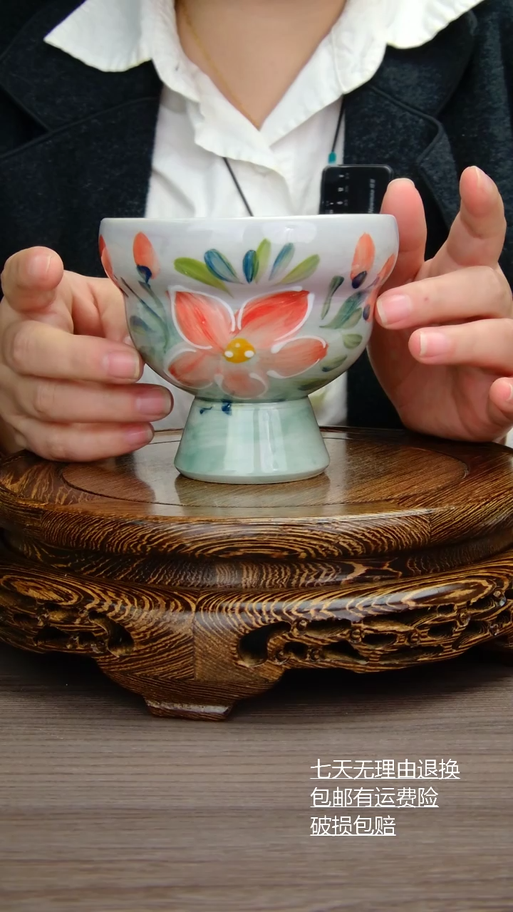 【闪购商品】杯子杯子手工手绘景德镇